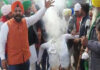 ਖੇਤੀ ਕਾਨੂੰਨਾਂ ਤੇ ਭਾਜਪਾ ਉਮੀਦਵਾਰਾਂ ਦੇ ਵਿਰੋਧ ਚ ਕਿਸਾਨਾਂ ਵੱਲੋਂ ਪ੍ਰਦਰਸ਼ਨ : ਮੋਦੀ ਦਾ ਫੁੱਕਿਆ ਪੁਤਲਾ