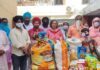 ਦਾਨੀ ਸੱਜਣਾਂ ਦੇ ਸਹਿਯੋਗ ਨਾਲ 11 ਲੋੜਵੰਦ ਪਰਿਵਾਰਾਂ ਨੂੰ ਰਾਸ਼ਨ ਦਿੱਤਾ।