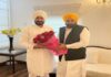 ਮੁੱਖ ਮੰਤਰੀ ਭਗਵੰਤ ਮਾਨ ਨੂੰ ਮਿਲੇ ਸਾਬਕਾ ਮੁੱਖ ਮੰਤਰੀ ਚਰਨਜੀਤ ਸਿੰਘ ਚੰਨੀ