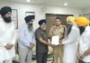 ਨਿਜੀ ਚੈਨਲ ਅਤੇ ਪੱਤਰਕਾਰ ਦੇ ਖਿਲਾਫ sgpc ਨੇ ssp ਨੇ ਦਿਤਾ ਮੰਗ ਪੱਤਰ